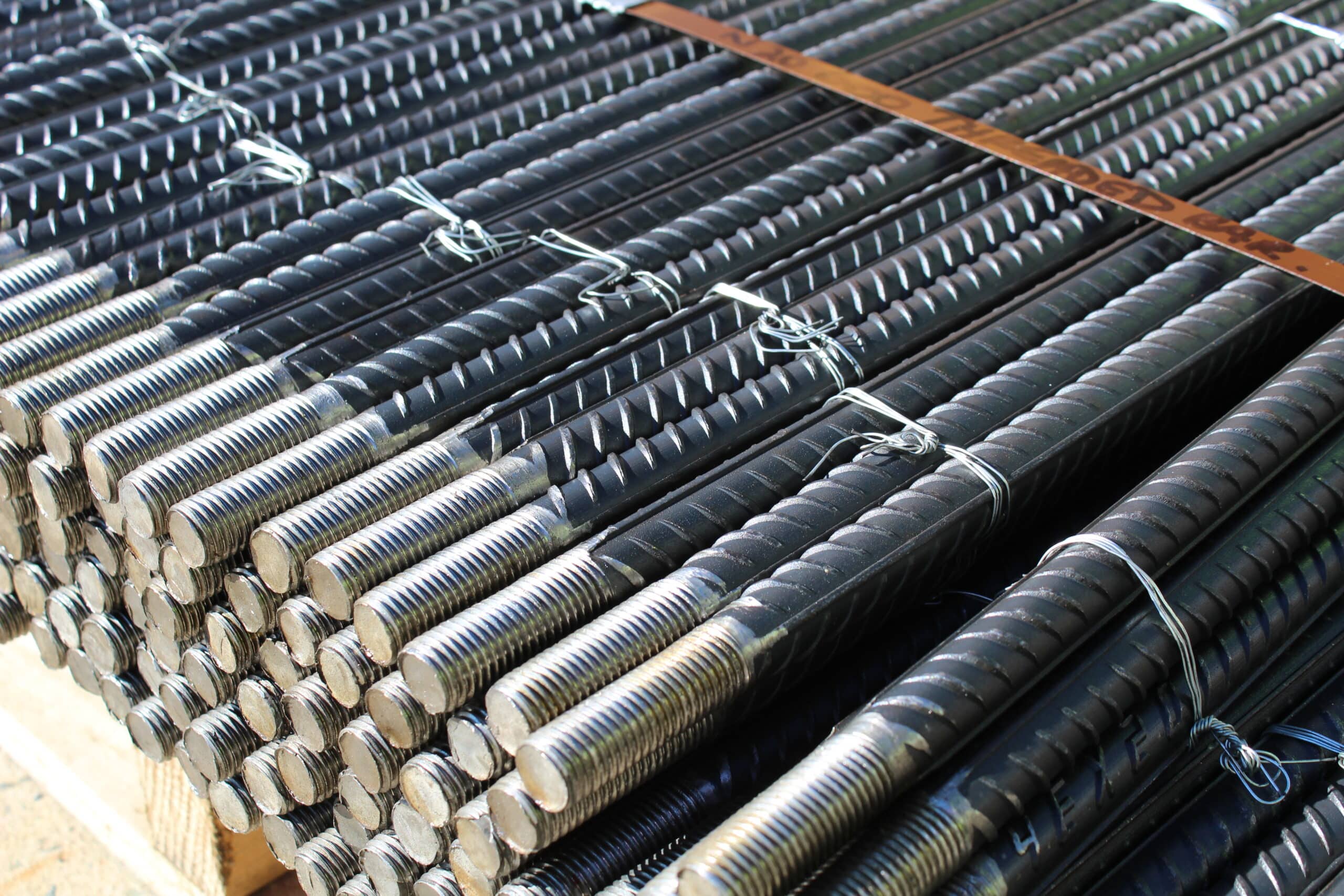 Reinforcement Bar Close-up